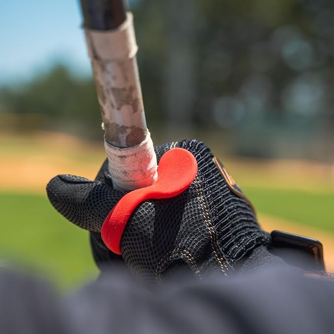 ThumbPRO Baseball Thumb Guard - Batting Aid & Grip Enhancer - Reduces Sting, Improves Swing - for Baseball & Softball - All Levels, Left/Right Hand - 3 Sizes