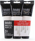 Liquitex BASICS Acrylic Paint, 118ml Tube, Titanium White by Liquitex