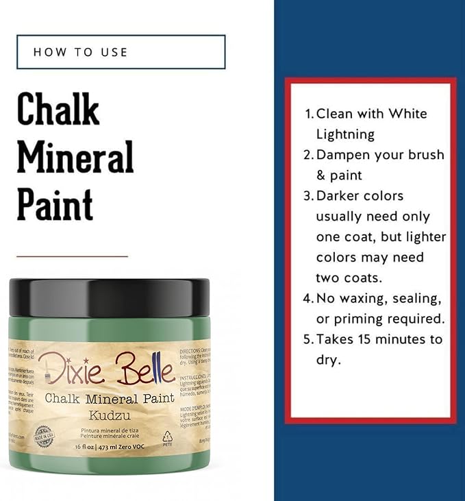 Dixie Belle Paint Company Chalk Finish Furniture Paint - Image 4