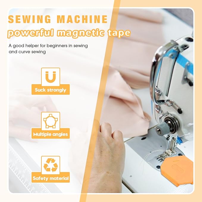 Pcmursal 4 Pieces Magnetic Seam Guide - Image 4