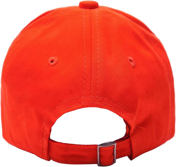 Edoneery Baseball Cap for Kids-Adjustable Washed Cotton Golf Toddler Hat for Boys & Girls