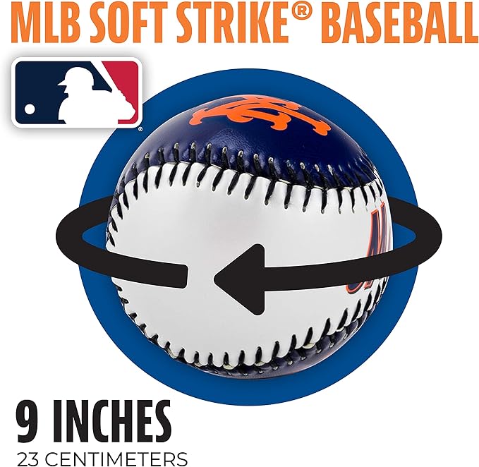 Franklin Sports MLB Team Soft Baseballs - Team Logo - Fan Shop Toy Baseball for Kids - Decoration for Desks and Office