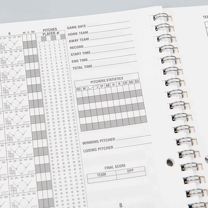 CHAMPROBaseball Score Book