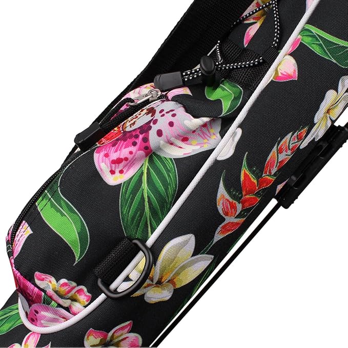 Orlimar Pitch ’n Putt Lightweight Sunday Golf Bag with Stand, Ultra-Light Carry Design, Two-Way Divider Top, Shoulder Strap, Compact Carry Golf Bag for Men & Women