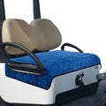 Golf Cart Seat Covers,Golf Cart Seat Towel Blanket,Soft Plush Golf Cart Seat Cover Fits for EZGO, Club Car, Yamaha and More,Golf Cart Accessories,Golf Gifts for Men（Blue）