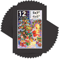 Mat Board Center, 5X7 Black Mats by MatBoardCenter