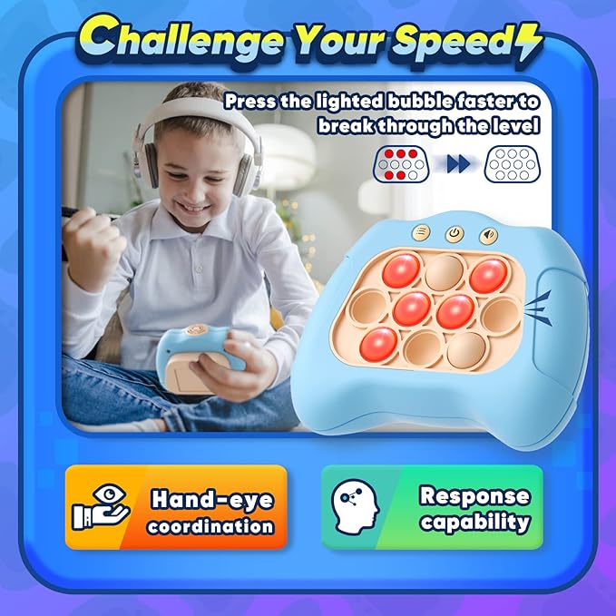 Handheld Game for Kids 6-12, Sensory Fidget Toys for Kids 8-12, Birthday Gifts - Image 2
