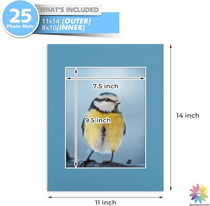 Mat Board Center, 11x14 for 8x10 Mixed Color Mats - Image 3