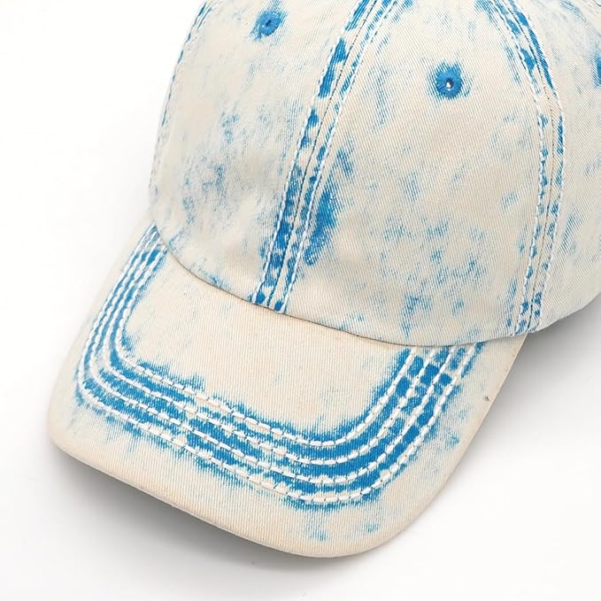 Baseball Cap Vintage Washed Hats Distressed Trucker Hat for Women Men