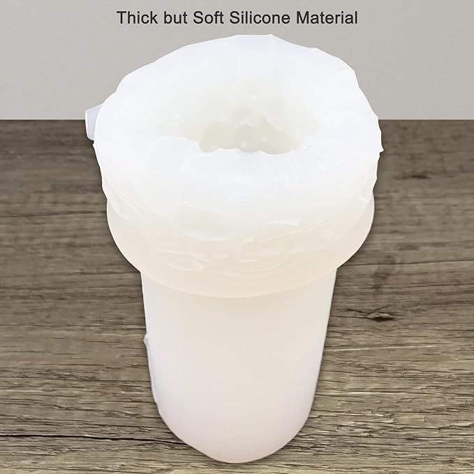 Grape Pillar Candle Molds Vintage Cylinder Thick Silicone Molds - Image 6