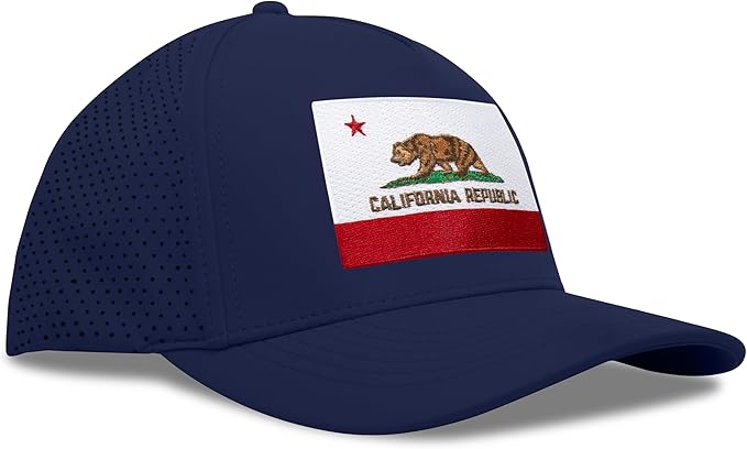 Performance Golf Hat – Adjustable Snapback Trucker Baseball Cap for Men & Women - Jetset Series