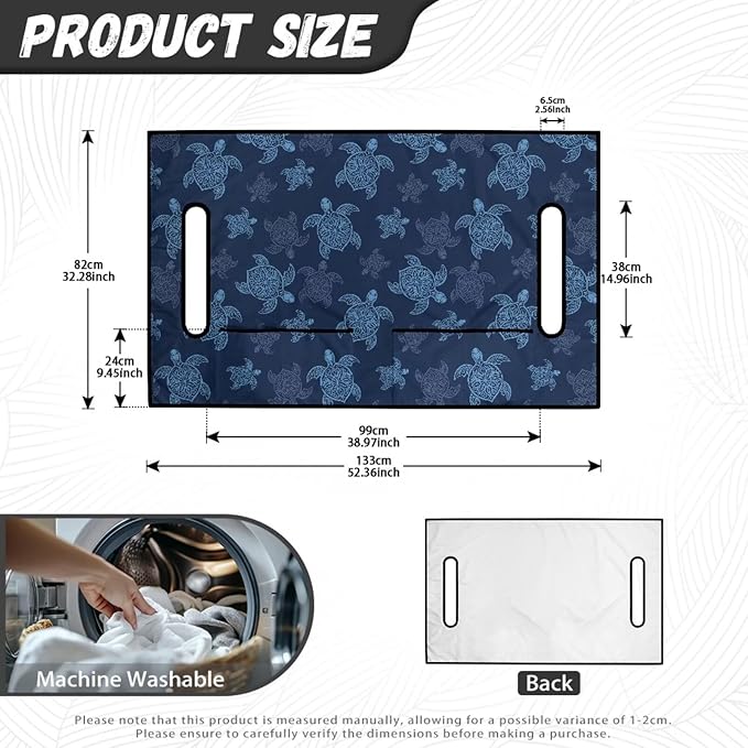 Golf Cart Seat Covers, Universal Golf Cart Seat Towel Blanket with 4 Front Pockets & Nonskid Bottom Fits for Club Car 2 Person Seats Golf Carts