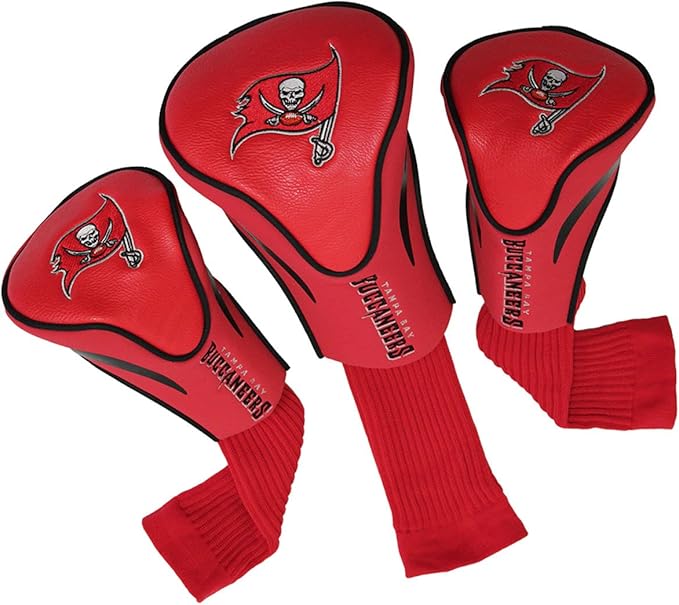 Team Golf NFL San Diego Chargers Contour Golf Club Headcovers (3 Count) Numbered 1, 3, & X, Fits Oversized Drivers, Utility, Rescue & Fairway Clubs, Velour Lined for Extra Club Protection