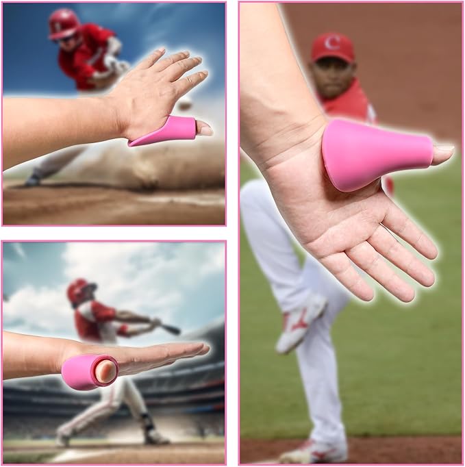 Catcher's Thumb Shield Baseball Thumb Guard for Baseball & Softball Catchers Thumb Protector for Baseball Catcher Gear Training Aid Catcher Accessories Reduce Sting