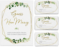 Printed Party Candy Guessing Game, Guess How Many, 50 Cards and Sign by PrintedParty