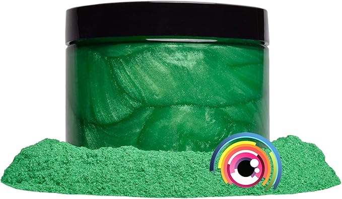Eye Candy Pigments Premium Green Mica Powder - Image 5
