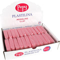 Pepy Plastilina Reusable and Non-Drying Modeling Clay; Set of 24 Bars, 1.4 by Pepy