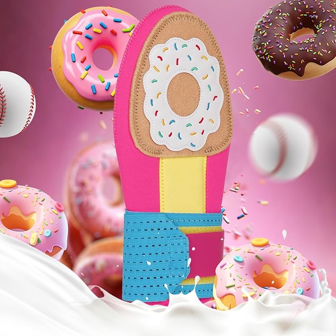 Baseball Sliding Mitt - Sliding Mitt for Youth - Drippy Drip Accessory Gingerbread Man, Coco, Scary HaHa - Softball