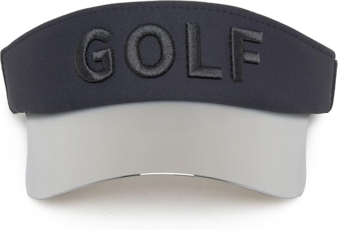 Funky Junque Women's UV 50 Adjustable Sun Visor - Golf Tennis Pickleball - Sports Themes Solid Colors Easter Pastels