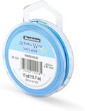 Artistic Wire, 20 Gauge Tarnish Resistant Colored Copper Craft Wire, Powder Blue by Unknown