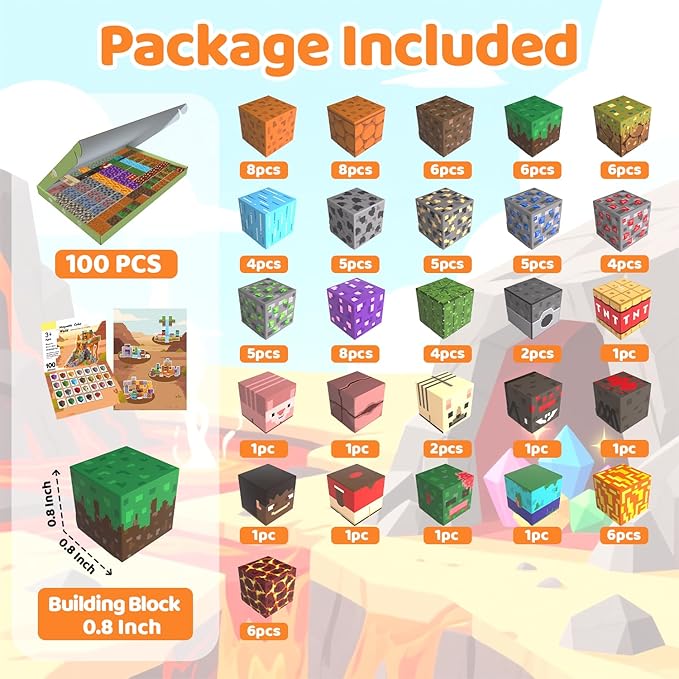 Magnetic Blocks, Stacking Magnets - Image 2