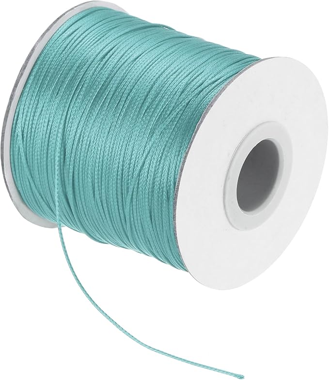 MECCANIXITY Waxed Cord 0.5mm Waxed Polyester Cord 175 Yard Wax String by MECCANIXITY