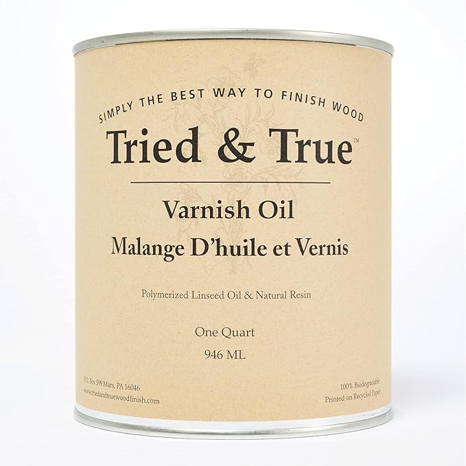 Tried & True Superior Varnish Oil Wood Finish, Quart - Image 9