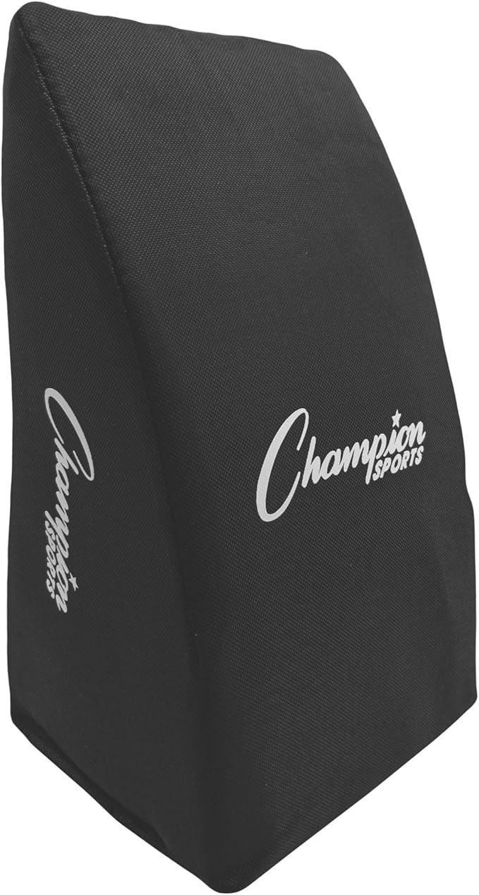 Champion Sports Catcher’s Knee Supports – Durable, Ergonomic Catchers Equipment for Comfort & Knee Protection – 2 Sizes - for Players Under 5”7 and Players Over 5'8"