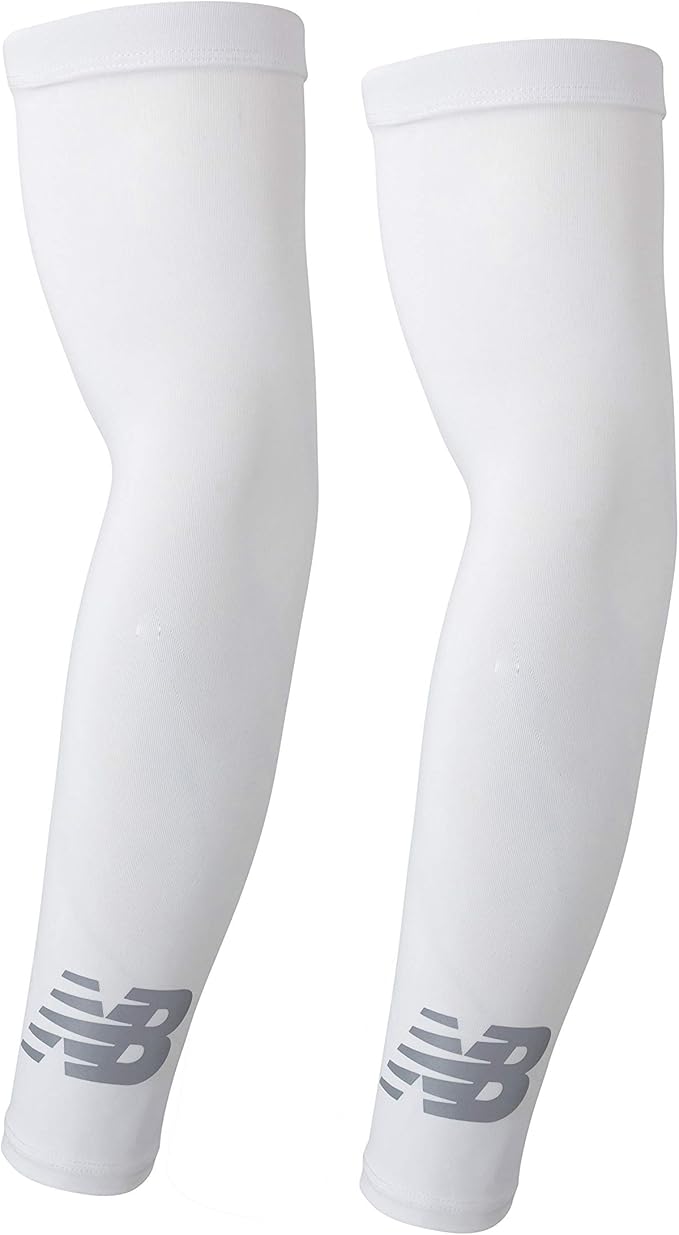 New Balance Unisex Outdoor Sports Compression Arm Sleeves, Arm Warmer, 1 Pair
