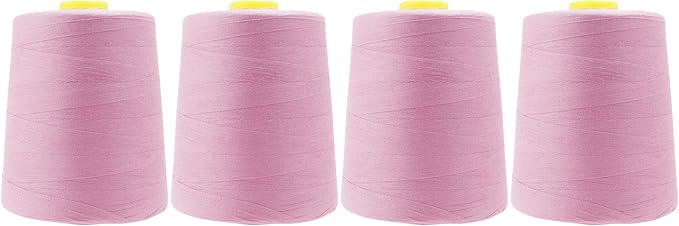 Mandala Crafts 4 Pack of Serger Threads Cones Spools by MandalaCrafts
