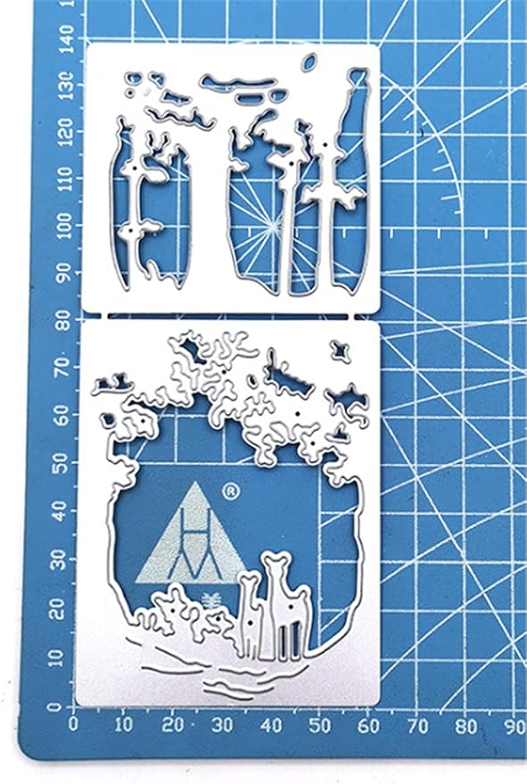 Metal Cutting Dies DIY Merry Christams Embossing Stencil Template Scrapbooking - Image 5