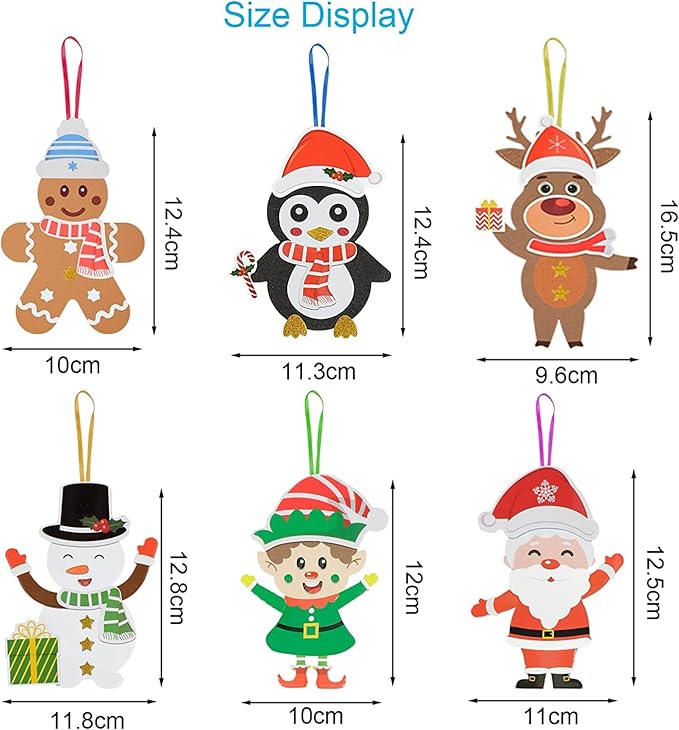 Fennoral 12 Pack Christmas Crafts - Image 6