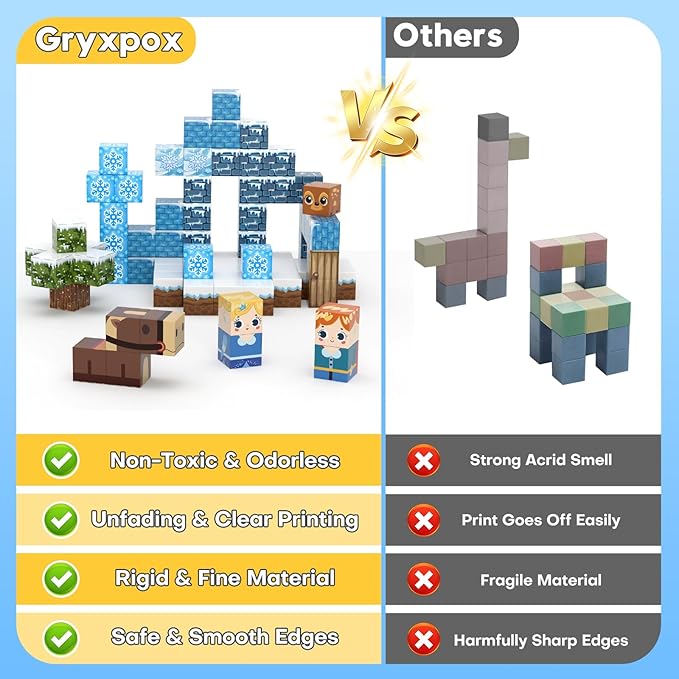 100pcs Magnetic Blocks, Magnetic Blocks - Image 4