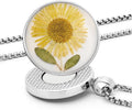 Golf Ball Marker necklace with ball marker, handmade pressed flower golf marker,Gifts Accessories Women Golfers