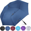ZOMAKE Golf Umbrella Windproof, Extra Large Oversized Heavy Duty Double Canopy for Rain, Sports Games & Push Cart(51/54/62/68/72Inch)