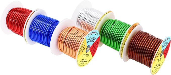 Mandala Crafts 10 Gauge Anodized Aluminum Craft Wire - Image 2
