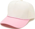 Funky Junque Performance Waterproof Golf Rope Hat – Cool Breathable Workout 5 Panel Snapback Cap for Men