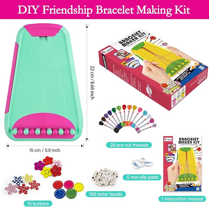 Rdfmy Friendship Bracelet Making Kit - Image 4