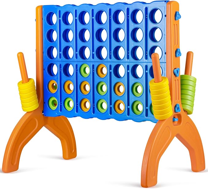 Ayeboovi Giant 4-in-A-Row, Jumbo 4-to-Score Yard Game by Ayeboovi