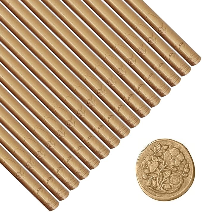 Wax Seal Sticks, Afobby 15 Pieces Glue Gun Sealing Wax Sticks by Afobby