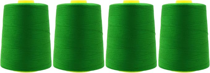 Mandala Crafts 4 Pack of Serger Threads Cones Spools by MandalaCrafts