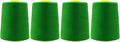 Mandala Crafts 4 Pack of Serger Threads Cones Spools by MandalaCrafts