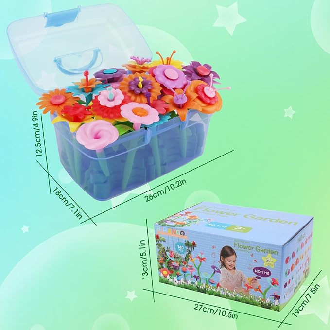 BIRANCO. Flower Garden Building Toys - Image 4