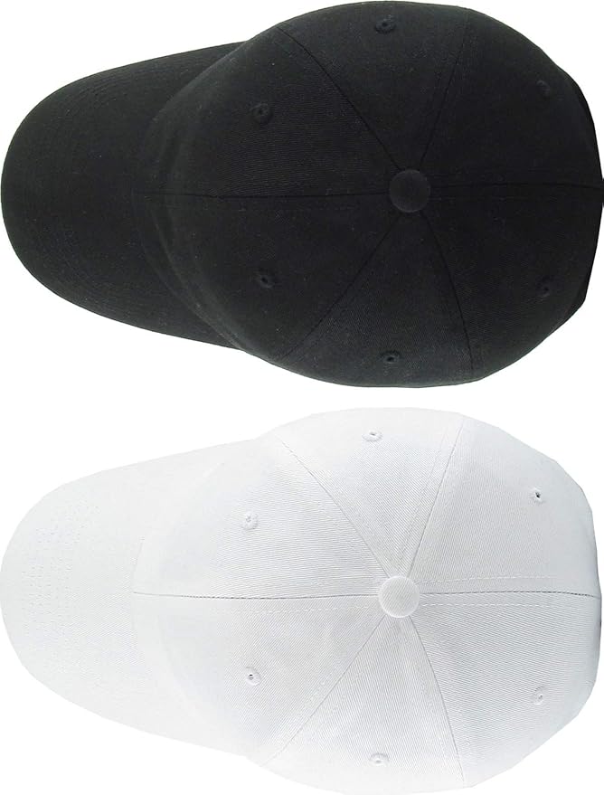 KBETHOS Classic Unisex Cotton Adjustable Low Crown Baseball Cap – Plain Dad Hat
