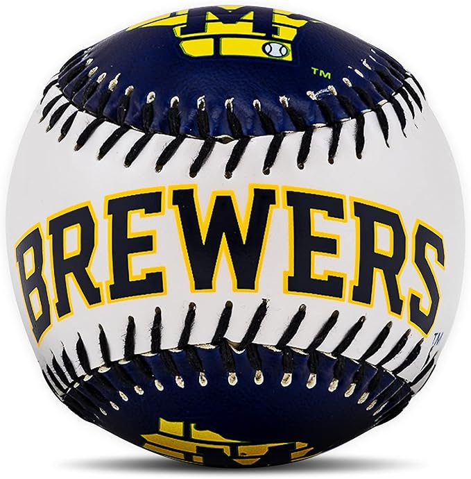 Franklin Sports MLB Team Soft Baseballs - Team Logo - Fan Shop Toy Baseball for Kids - Decoration for Desks and Office