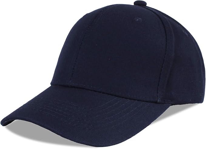 LANGZHEN Unisex Baseball Cap 100% Cotton Fits Men Women Washed Denim Adjustable Dad Hat