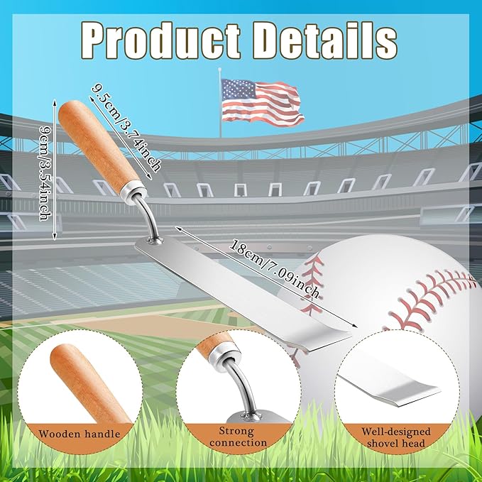 Baseball Dig Out Tool Baseball Bases Coaching Accessories Softball Equipment Scoop Ball Anchor Clean Out Tool for Training