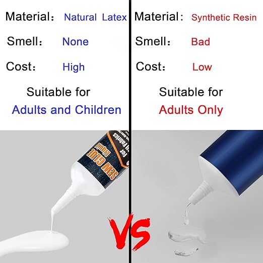 1 Min Quick Bonding Fast Dry Sew Glue Liquid Reinforcing Adhesive Speedy Fix - Image 4