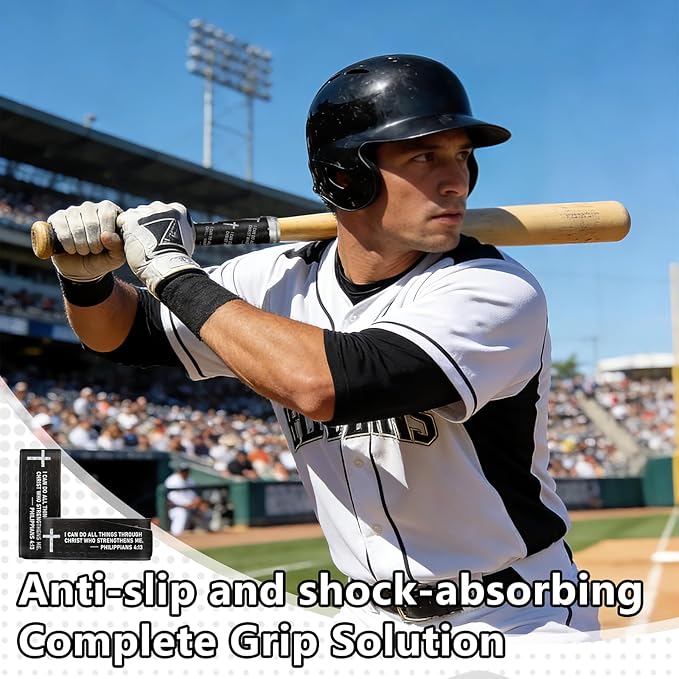 Eyourlife 2/4 Pack Baseball Bat Grip Bat Wraps for Baseball Lifestyle Softball Gifts Pro Feel Non-Slip Elite Batting Grip Tape for Bats Players