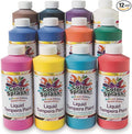 S&S Worldwide Color Splash! Liquid Tempera Bulk Paint, 16-oz Easy-Pour Squeeze by SSWorldwide